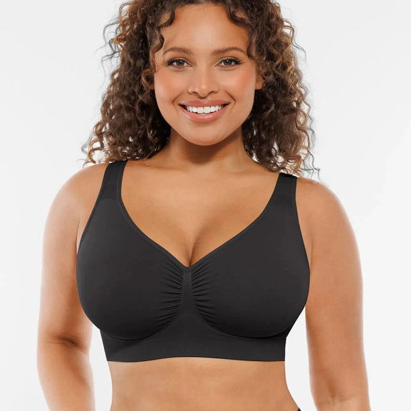 Soutien-gorge quotidien sans armatures à larges bretelles